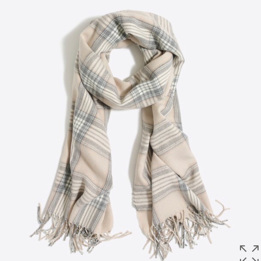 Plaid Blanket Scarf